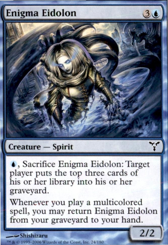 Enigma Eidolon 24 Common Dissension Magic: The Gathering Near Mint