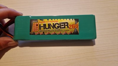 LiPo-Akku Hunger 3S 11,1V 2650mAH 25C EC5 Stecker