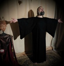 Black Robe, Magic Robe, Tau Robe, Ceremony Robe, Robe Initiation Ritual