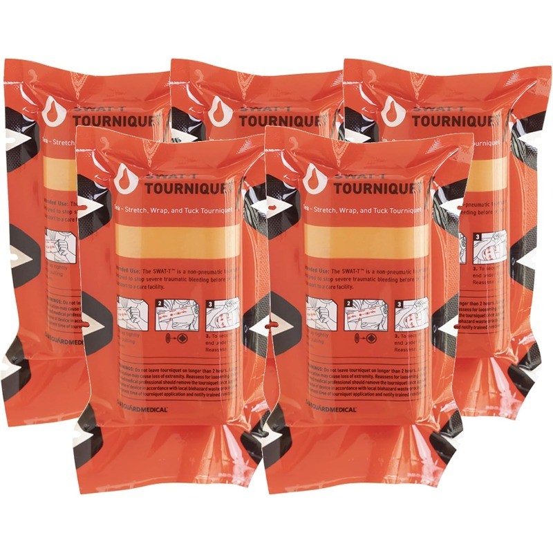 Tourniquet Orange, Emergency First Aid Equipment for Massive Hemorrhage 