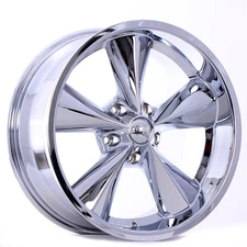15x8 Boyd Coddington BC1 Junkyard Dog Chrome Plated Wheel 5x4.75 (0mm)