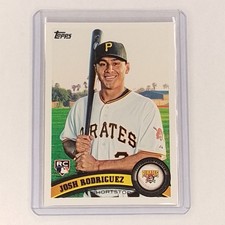 2011 Topps - Josh Rodriguez #563 (RC) Pittsburgh Pirates Rookie Card MLB . rookie card picture
