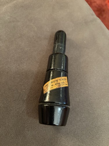 Vintage Jim Crow Bird Call J&M Manufacturer Oshkosh Wisconsin For Crows - Bild 4 von 10