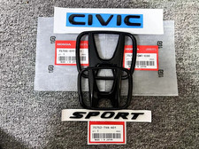 4pcs Glossy Black Badge Emblem Fit For Honda Civic 222026 Sport Hatchback 4dr 4pcs Glossy Black Badge Emblem Fit For Honda Civic 222026 Sport Hatchback 4dr