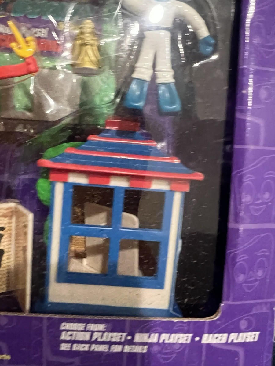 The Adventures of Gumby & Friends Ninja Playset New in Sealed Box