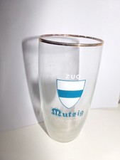 6 ANCIENS VERRES A BIERE COLLECTION BRASSERIE MUTZIG SERIE CANTON SUISSE ALSACE