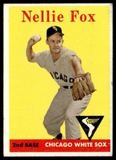 Nellie Fox Cards and Autographed Memorabilia Guide 6