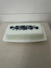 Vintage Pyrex Old Town Blue Butter Dish 72-B