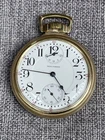 Antique Waltham Vanguard 16s 23j 10k GF Case Wind Indicator RR Pocket Watch Runs