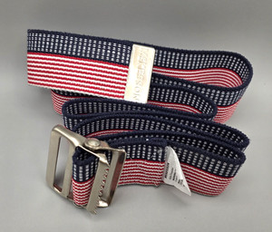 McKesson Gait Transfer Belt 60" Red White Blue