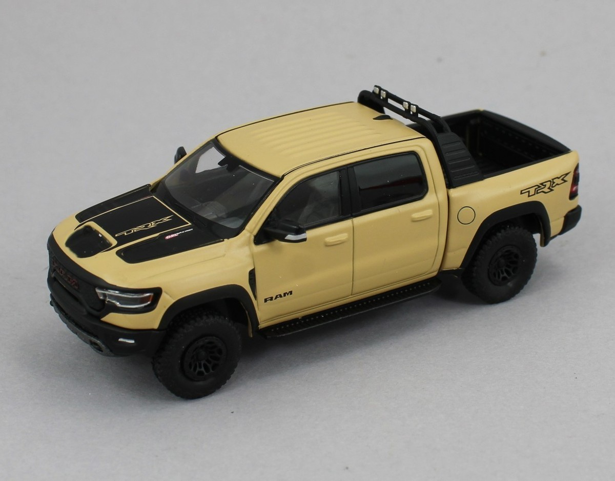1:64 *596 MODELS* DESERT YELLOW Dodge RAM TRX Pickup Truck *NIB