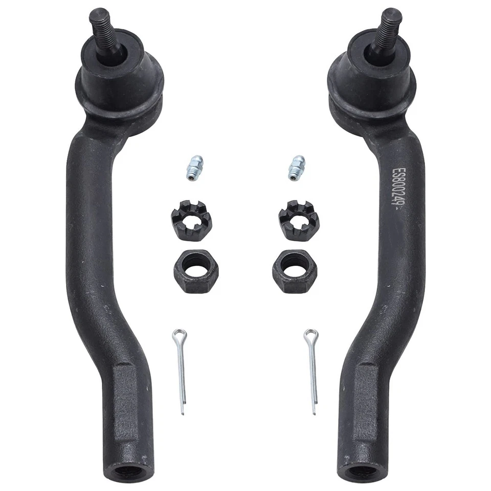 Barras de amarre delanteras interiores exteriores para Nissan Cube Versa 2007 2008 2009 2010 2011 2012 Foto 3 de 4