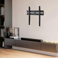 Image of TV Wall Mount Bracket 32-75" Low Profile 60kg VESA 600x400 Slim