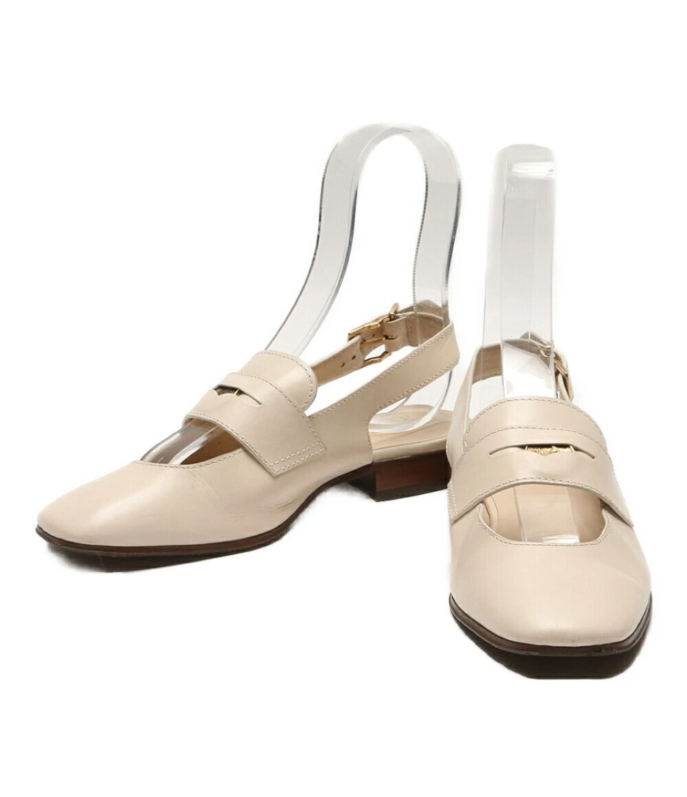 TOD’S TOD'S sandali mocassini slingback in pelle donna taglia 34 1 2 TOD'S