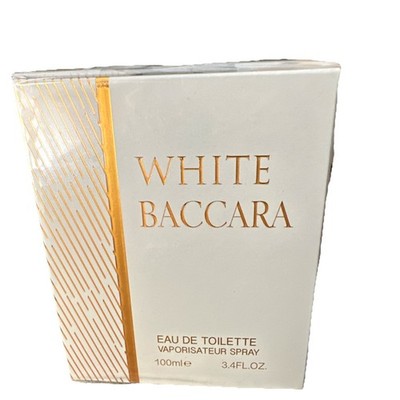White Baccara Eau de Toilette Spray by EBC 100 ml.   3.4 fl oz
