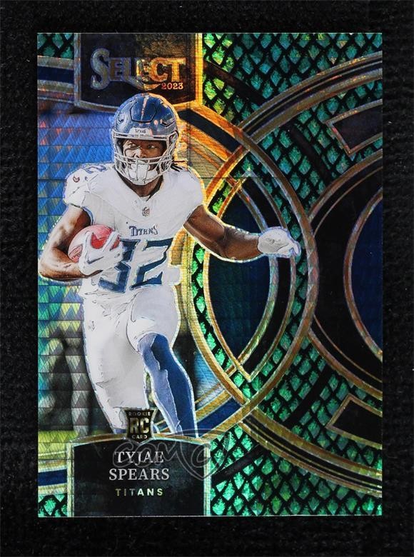 2023 Select Premier Level Dragon Scale Prizm 20/70 Tyjae Spears Rookie RC 1t5