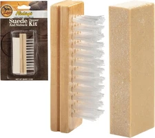 Fiebing's Suede & Nubuck Cleaner Kit w/ Dry Cleaning Bar & Nap Lifting Brush