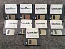 Adobe Framemaker 4  9 disk set for Macintosh  Version 4.02  VTG  3.5" C19B2 
