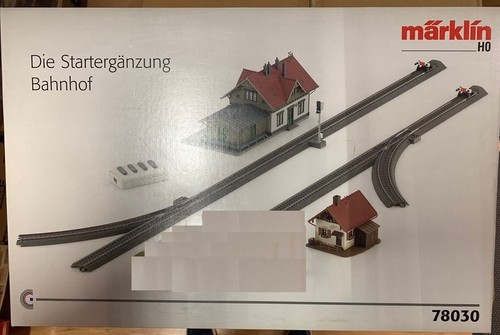 Märklin 78030 Startergänzung Bahnhof ohne Bahnübergang neu in OVP | Zustand: Neu