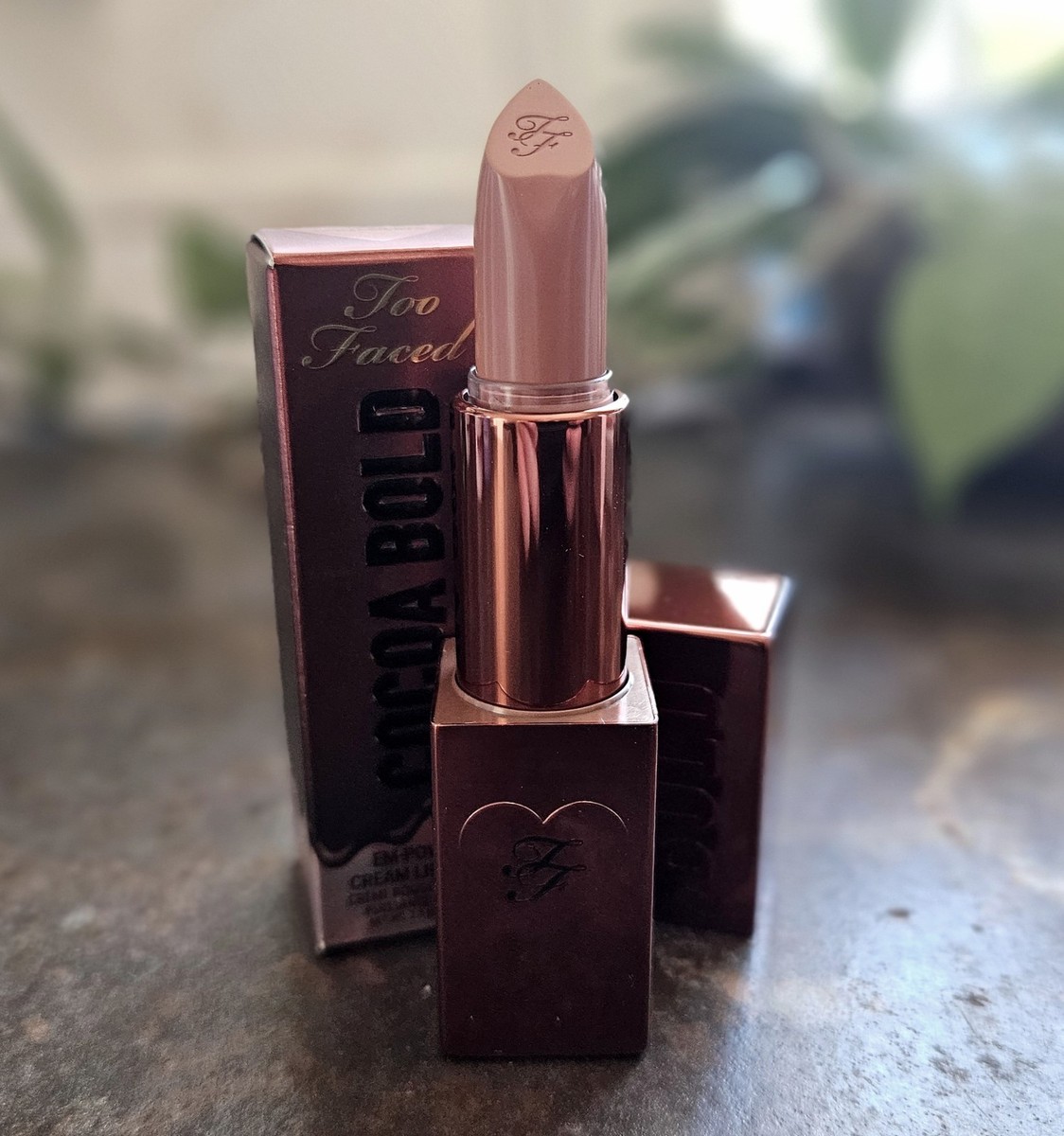 Too Faced HOT CHOCOLATE Cocoa Bold EM-POWER Cream Lipstick