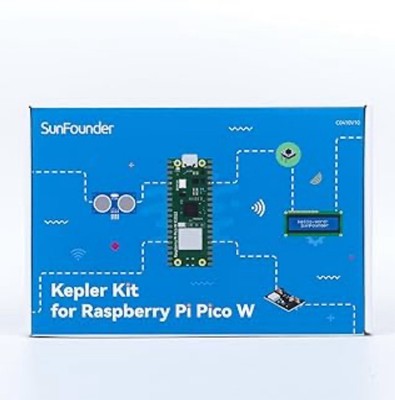 177-Piece Raspberry Pi Pico W Kit with Advanced Tutorials and Coding Projects