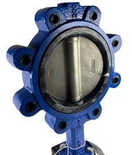 SMP SM500SEG06 6” Butterfly Valve 200 PSI EPDM 316SS Disc SS410 Open Box thumbnail 5