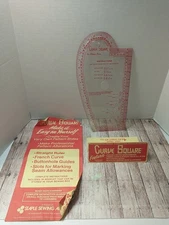 Solange Brien Curve Square Dress Alteration Tool Crafting Sewing Red Letters