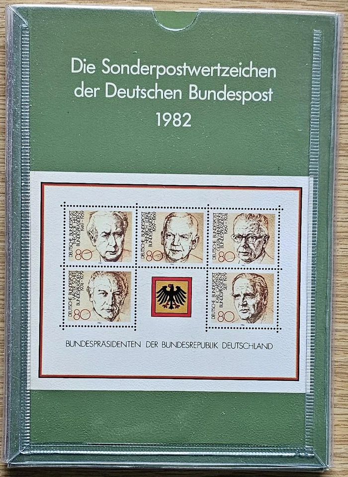 BRD Jahrbuch Jahrgang 1982 MiNr.:  10 ** postfrisch komplett - Bild 1 von 1