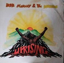 Bob Marley Uprising 1980 LP Redemption Song Winchester Press (Tested)