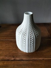 Vaso in Porcellana Biscuit anni '70 della Heinrich Bavaria H&C SELB Design 