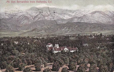 * REDLANDS - Mt.San Bernardino 1907
