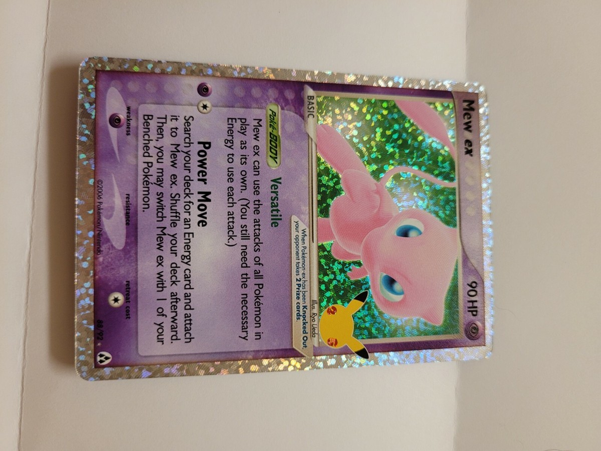 POKEMON MEW EX ULTRA RARE CELEBRATIONS 25TH ANNIVERSARY 88/92 | eBay
