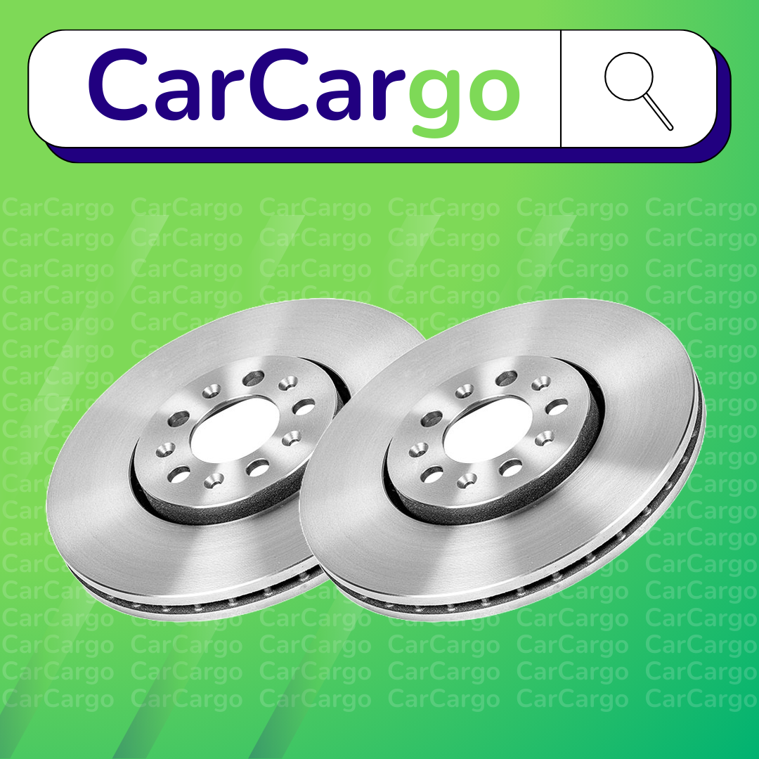 Premium Vented Front Brake Discs Pair Audi A3 1.9 TDI 2000-2003 288 mm