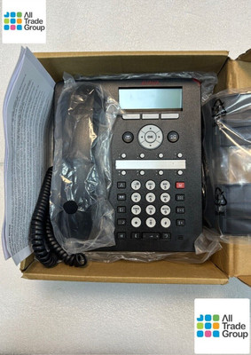 AVAYA 1608 700508260 NEW BLACK IP OFFICE PHONE - X12 LOT - Brand New