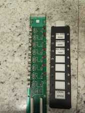 SIMPLEX 565-073 B 4697 8 LED/8 SWITCH BD