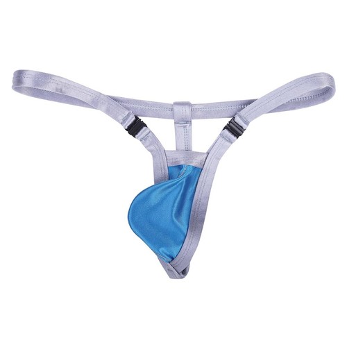AU Mens Mesh Pouch Bikini G-string See Through Thong Free Buckle Underwear Sexy - Picture 45 of 60