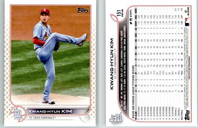 Kwang-Hyun Kim 2022 Topps Gold Stars #151 St. Louis Cardinals