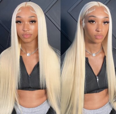 613 Lace Front Wig Human Hair 13x4 Blonde Lace front Wigs Human Hair Wigs For HD