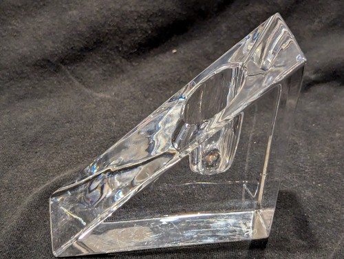 Set di 2 - Mikasa Serie Platino Cristallo "Prisma Tri-Candeleholder" - LEGGI BENE - Foto 3 di 13
