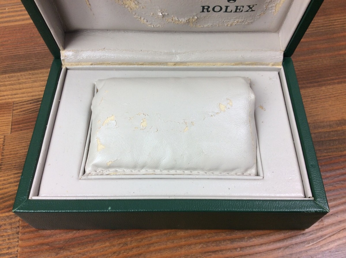 ROLEX OYSTER 箱 MONTRES ROLEX S.A. Authentic Montres Rolex S.A. Geneve 68.00.55 Vintage Watch Box w/o