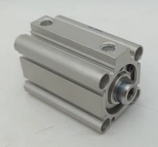 SMC CDQ2B32-35DZ compact double acting, single rod cylinder Used