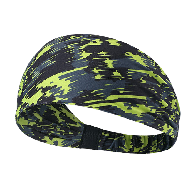 Women Men Stretch Headband Basketball Sweat Sweatband Hair Head Band