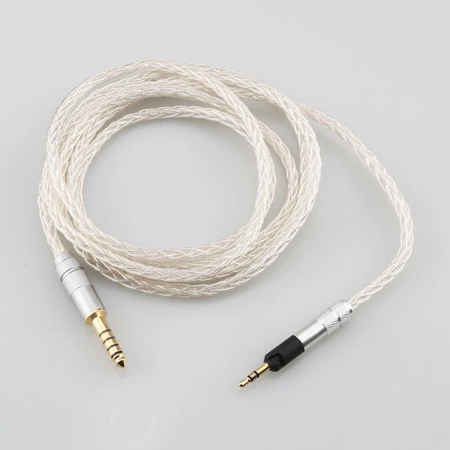 Cable de auriculares de audio enchapado en plata OCC para Sennheiser HD598 HD559 HD569 579 599 - Imagen 8 de 8