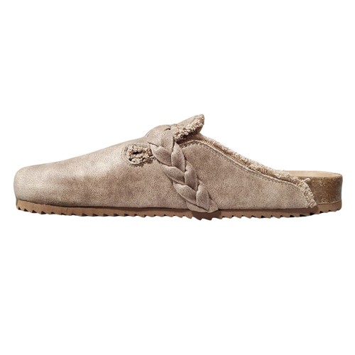 Very G Womens Iris 2 Mule Slip On Shoe, Beige - Picture 3 of 16