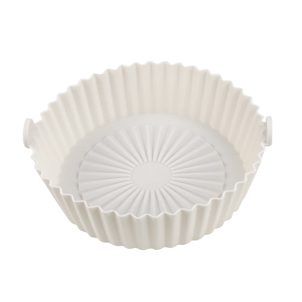 Air Fryer Pot Air Fryer Basket Linings Non-Stick Safe Silicone Oven Baking Tray Air Fryer Pot Air Fryer Basket Linings Non-Stick Safe Silicone Oven Baking Tray