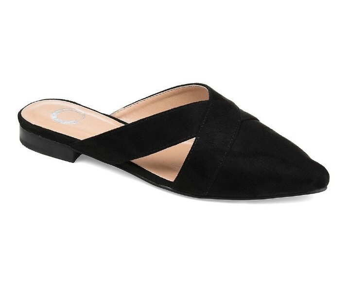 Journee Collection Womens Giada Mule Slide Slip On Shoes Pointed