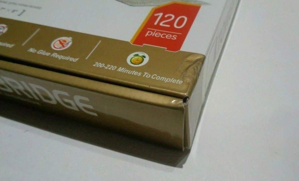 TOWER BRIDGE 120 PIECE 3D PUZZLE BY CUBICFUN NEW FACTORY SEALED - Image 3 of 4