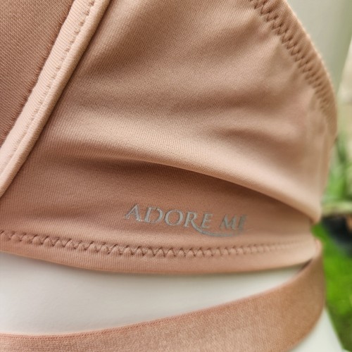 Adore Me Willowe Contour Plunge Solution Bra Size 36D Beige - Picture 3 of 8