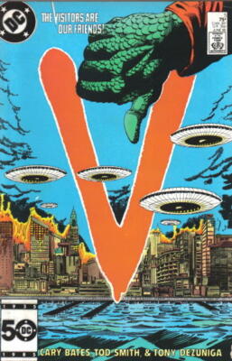 V Sci-Fi TV Series Comic Book #5 DC Comics 1985 VERY FINE+ NEW UNREAD