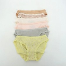 Womens Cotton Bikini Panties Set Of 6 Assorted Colors Patterns XS NEW